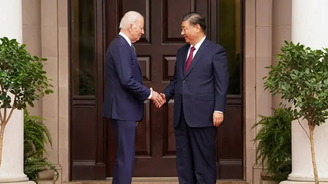 Joe Biden dan Xi Jinping