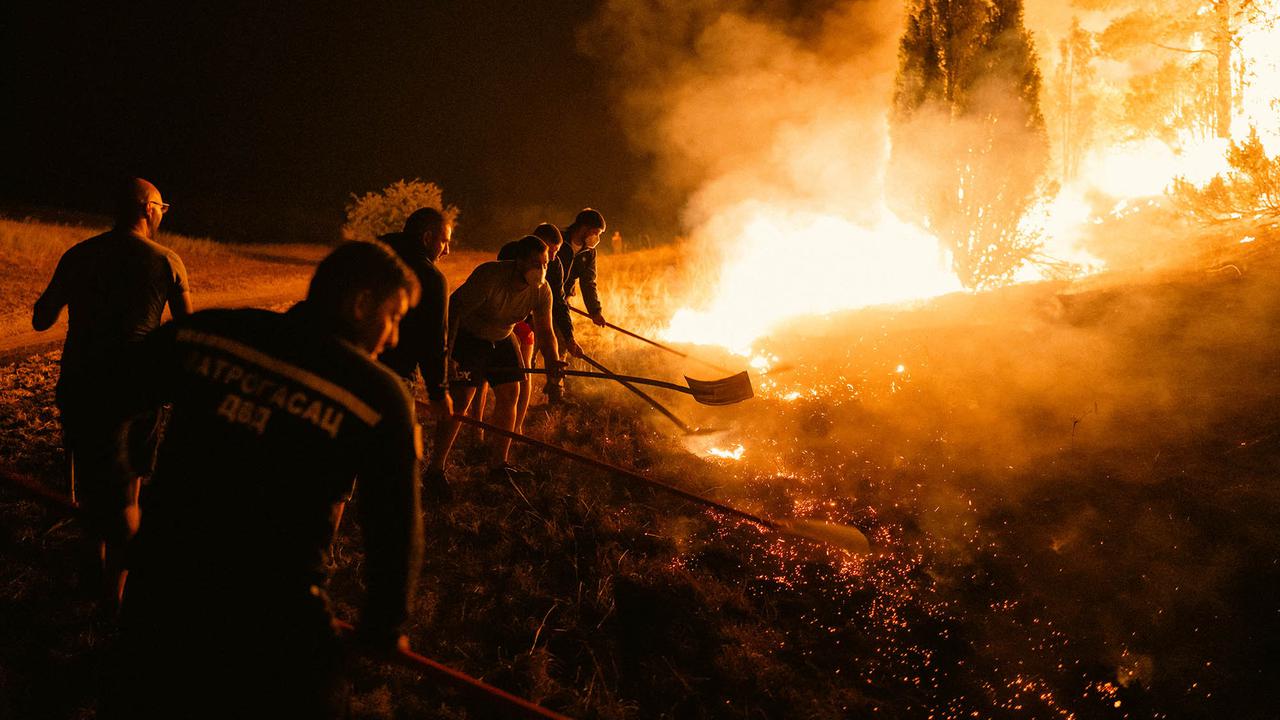 Gelombang Panas Eropa Picu Kebakaran Hutan di Serbia