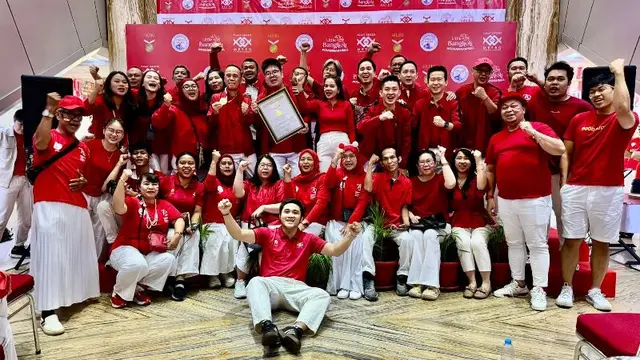 Pusat Grosir Pecahkan Rekor MURI untuk Kategori Busana Merah Putih Terbanyak di Indonesia