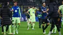 Barcelona gagal melaju ke final usai dikalahkan Inter Milan di semifinal Liga Champions 2024/2025 dengan agregat 6-7. (PIERO CRUCIATTI/AFP)
