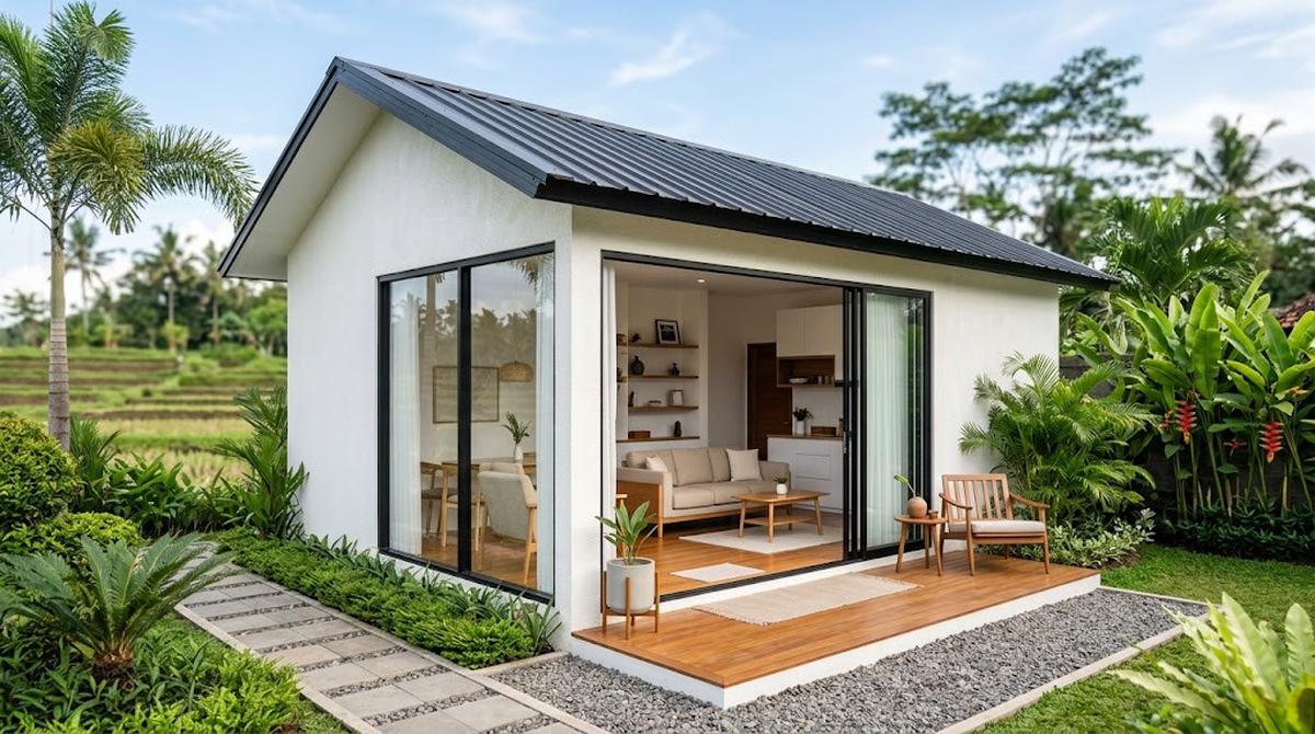 Cara Membuat Rumah Kecil Terlihat Mewah/AI Generated