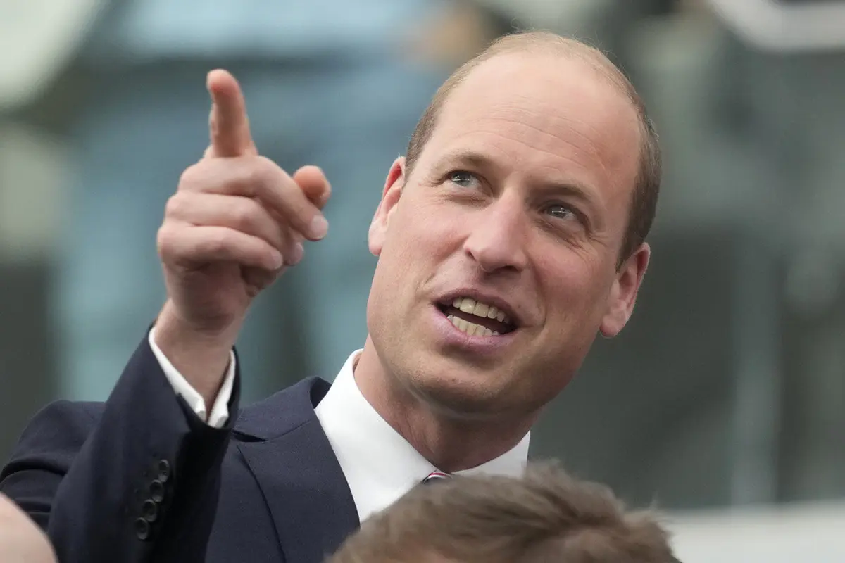 Pangeran William. (AP Photo/Michael Probst)