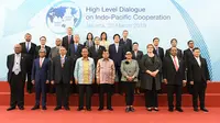 Delegasi 18 negara dalam dialog tingkat tinggi Indo Pasifik di Jakarta, Rabu 20 Maret 2019 (kredit: Kemlu RI)