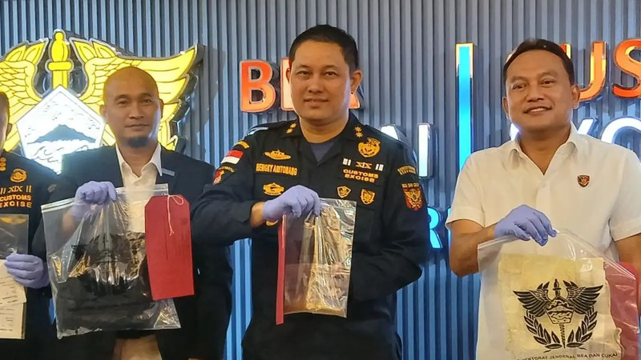 Top 3: Bea Cukai Soetta Gagalkan Penyelundupan Emas