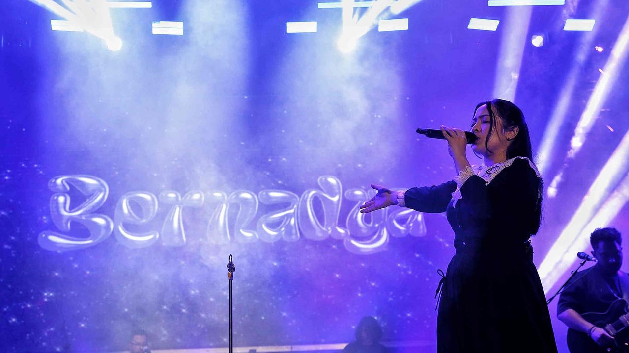 FOTO:  Bernadya Meriahkan  KapanLagi Buka Bareng BRI Festival 2025