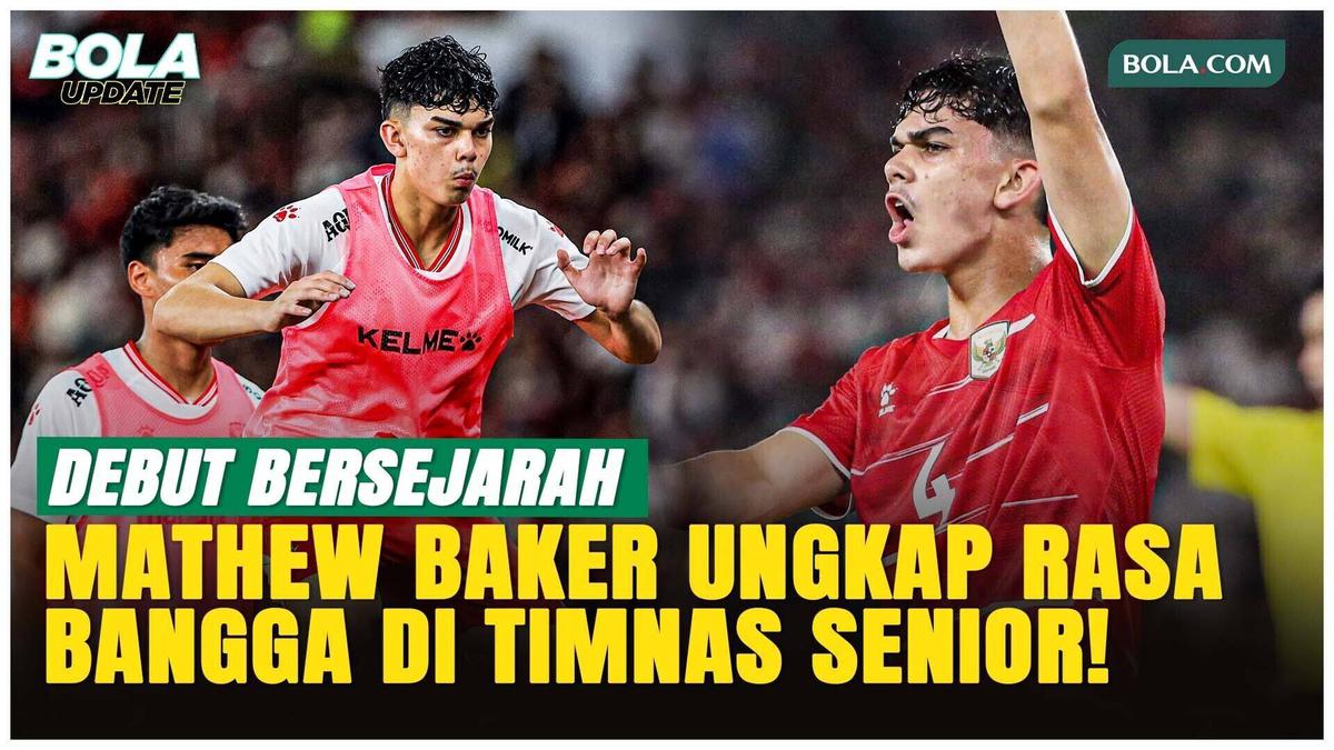 Mathew Baker Bangga dan Terharu Jalani Debut di Timnas Indonesia