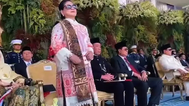 Iriana di Upacara Kemerdekaan RI ke-80.