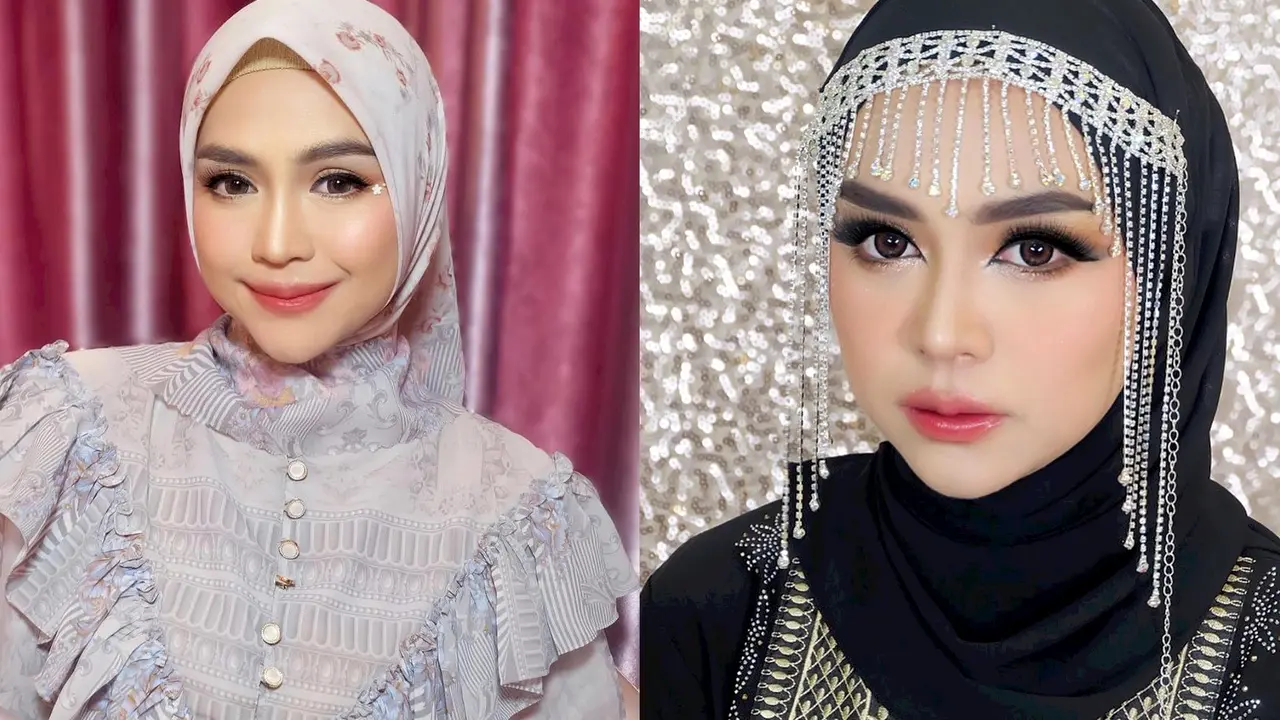 Biasa Tampil Natural, 6 Pesona Menawan Ria Ricis dengan Full Makeup yang Bikin Pangling