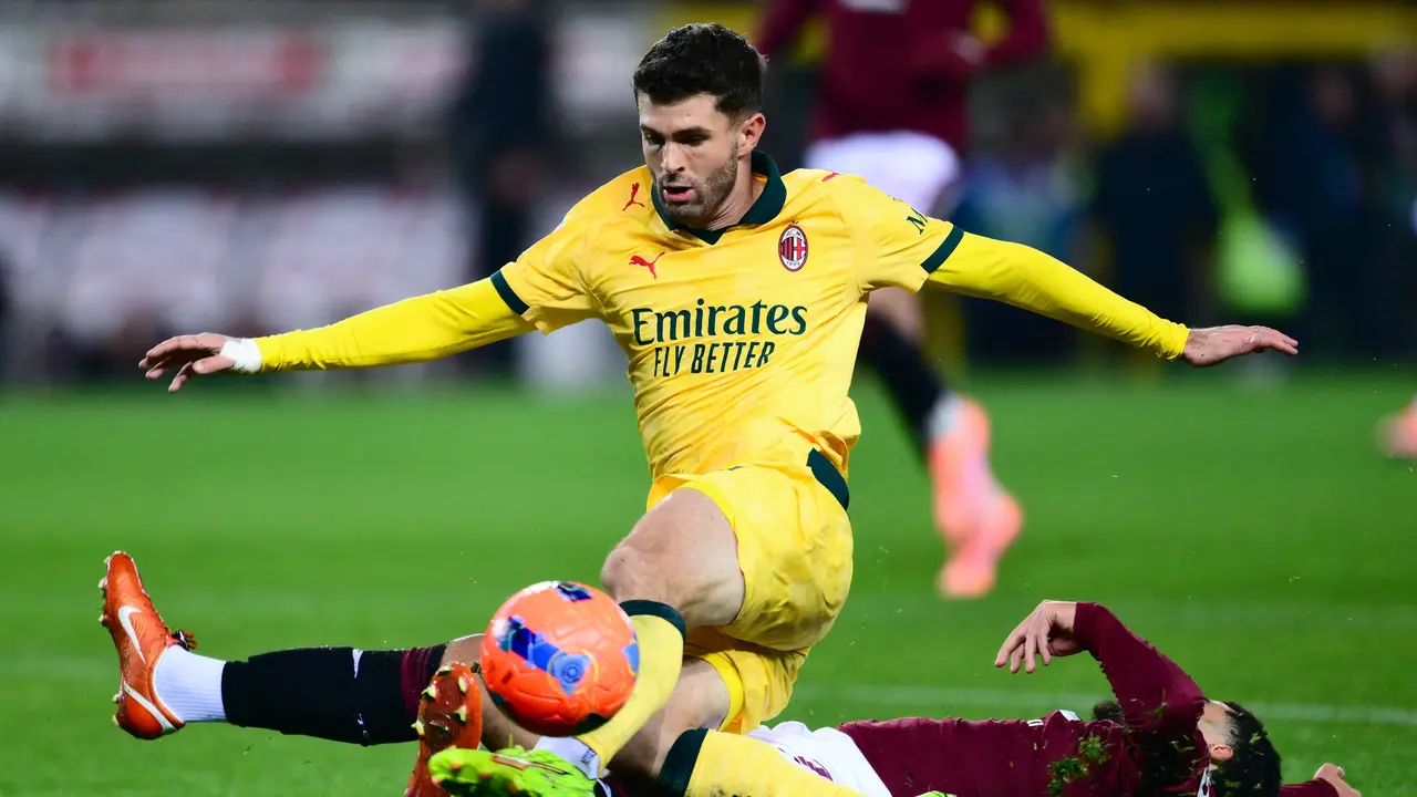 Foto: Christian Pulisic Sang Motor di Balik Comeback Dramatis AC Milan Atas Torino di Liga Italia