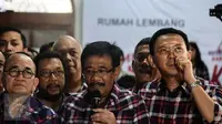 Relawan Anies-Sandi (Rasa) Kecamatan Pasar Rebo, Jakarta Timur menyatakan dukungannya kepada pasangan nomor urut dua Ahok-Djarot