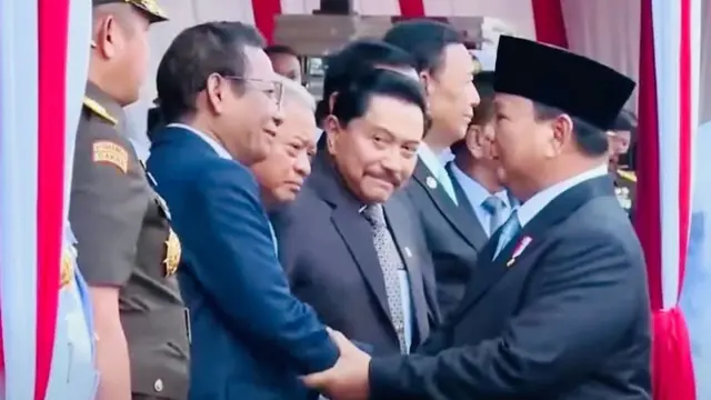 Mantan Calon Wakil Presiden Mahfud Md mengunggah foto bersama Presiden Prabowo Subianto di media sosial pribadinya