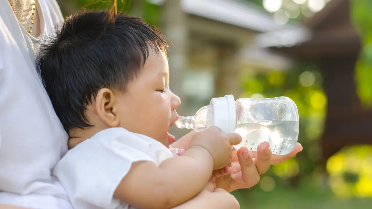 air putih pada bayi