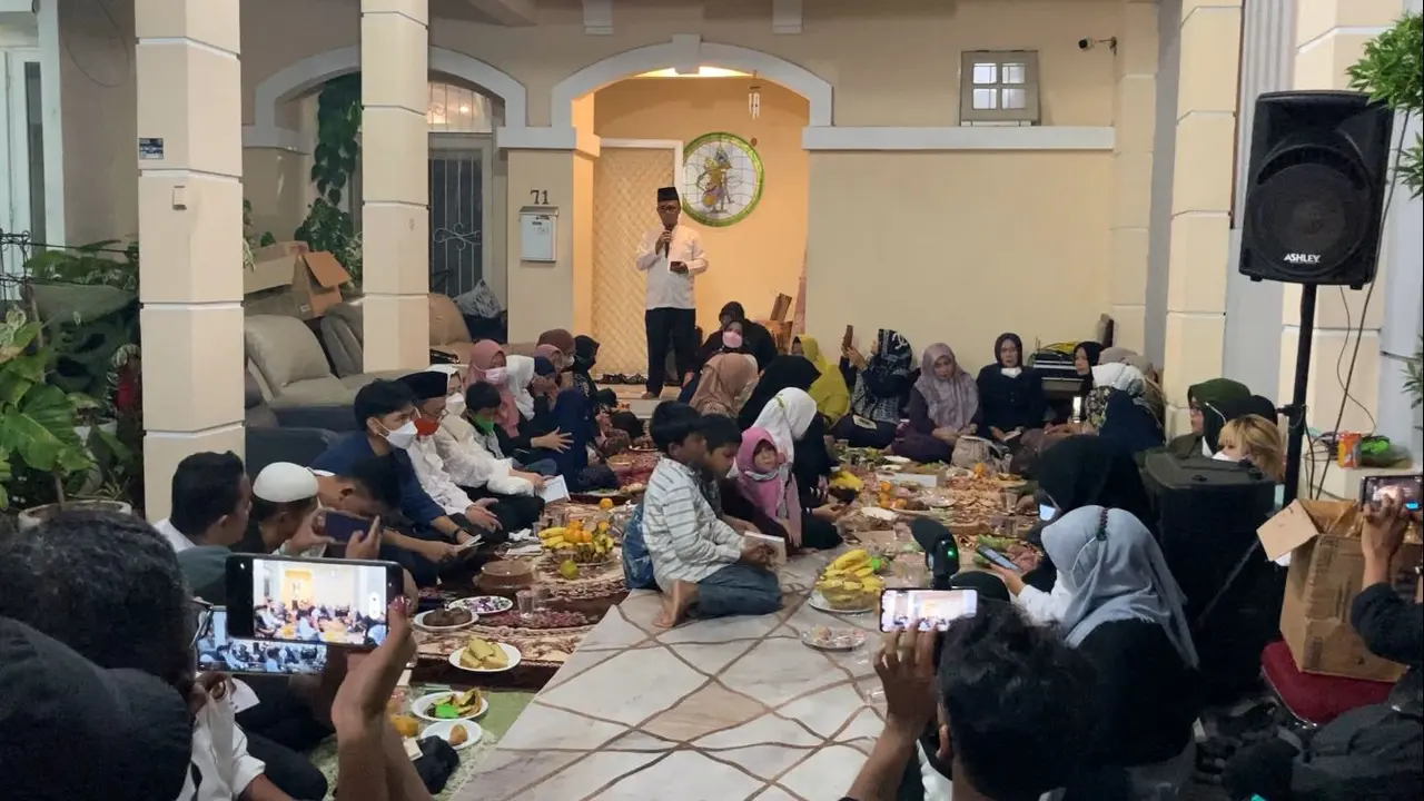 7 Potret Suasana 40 Hari Vanessa Angel dan Bibi Ardiansyah di Keluarga H. Faisal