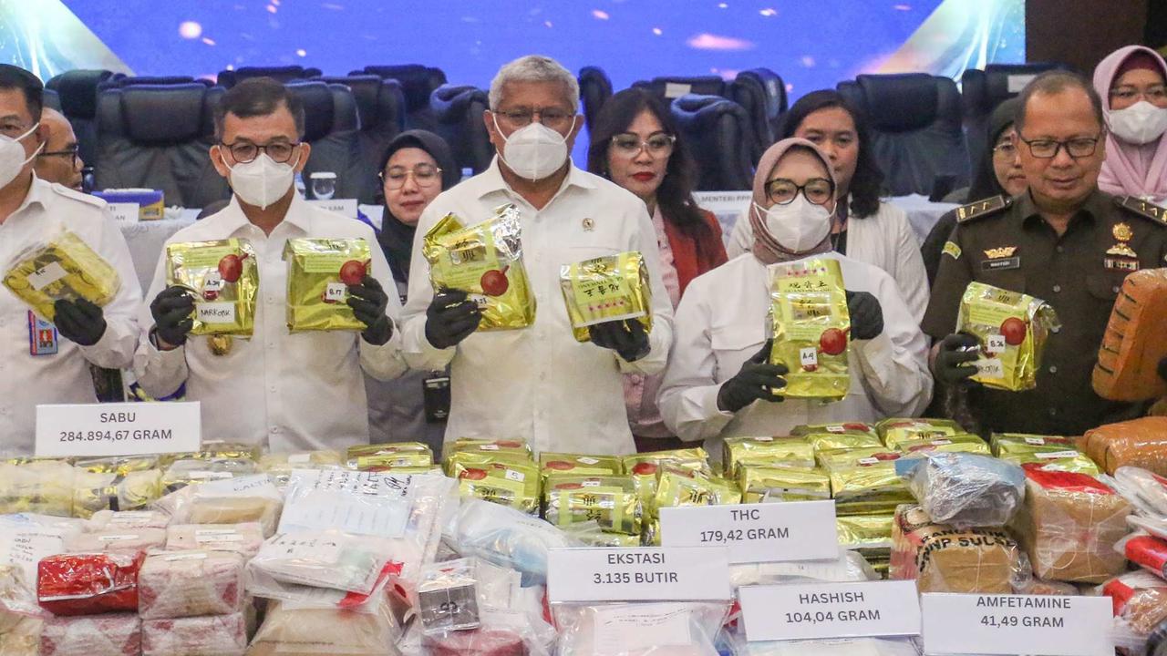 BNN dan Bea Cukai bongkar kasus 172 kasus narkoba