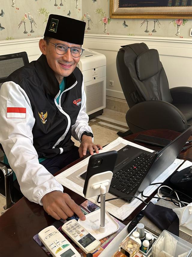 Ketua Badan Pemenangan Pemilu (Bappilu) Partai Persatuan Pembangunan (PPP), Sandiaga Salahuddin Uno