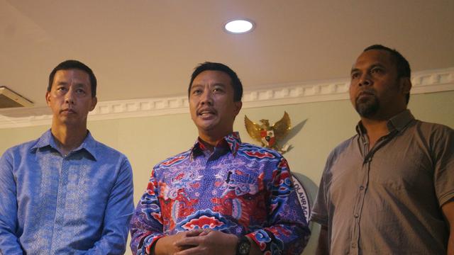 Richard Sam Bera dan Imam Nahrawi