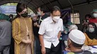 Menkes Budi Gunadi Terharu Lansia di Manado Semangat Vaksinasi COVID-19