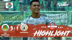Laga lanjutan Shopee Liga 1, Tira Persikabo VS PSS Sleman berakhir imbang dengan skor 3-1 #shopeeliga1