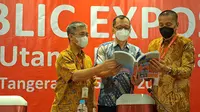 PT Midi Utama Indonesia Tbk (Midi) menggelar public expose yang digelar di Alfa Tower, Alam Sutera, Rabu (25/5/2022).