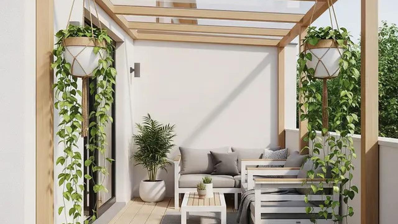 10 Model Teras Rumah Kecil dengan Kanopi Kaca dan Tanaman Merambat 2025, Hadirkan Elegansi Alami