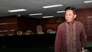 Machfud Suroso menghadiri sidang perdana di Pengadilan Tipikor, Jakarta, Kamis (18/12/2014). (Liputan6.com/Miftahul Hayat)