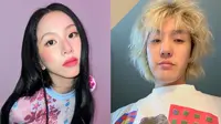 Chaeyoung TWICE dan Zion.T ternyata sudah pacaran 6 bulan. (Dok: Instagram @ziont @chaeo.0&nbsp;https://www.instagram.com/p/C0goGruhLiI/?igsh=MW05bmVzaGx1bjVheg%3D%3D)