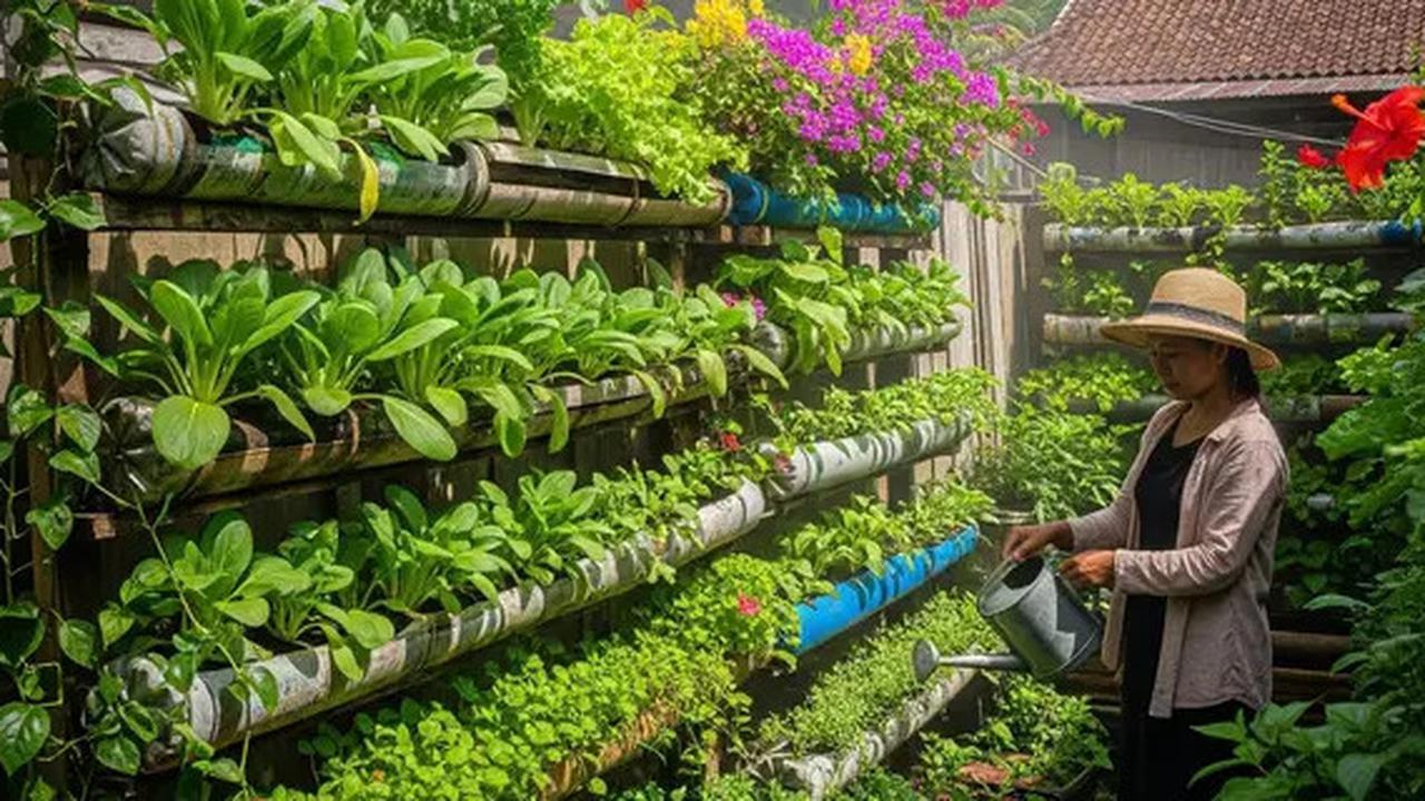 7 Cara Bikin Kebun Sayur Sederhana di Rumah Pakai Barang Bekas, Jadi Hemat Biaya