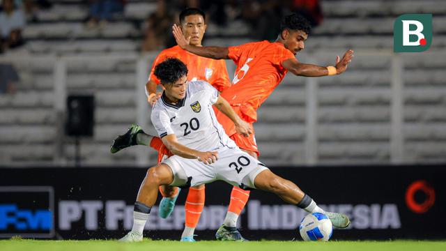 Timnas Indonesia U-22 Vs Timnas India U-22.