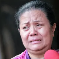 Amin Yudhayani, ibunda Michael Prabawa Mohede atau yang dikenal publik dengan nama Mike Mohede tutup usia  pada Minggu, 31/7/2016 lantaran serangan jantung. (Adrian Putra/Bintang.com)