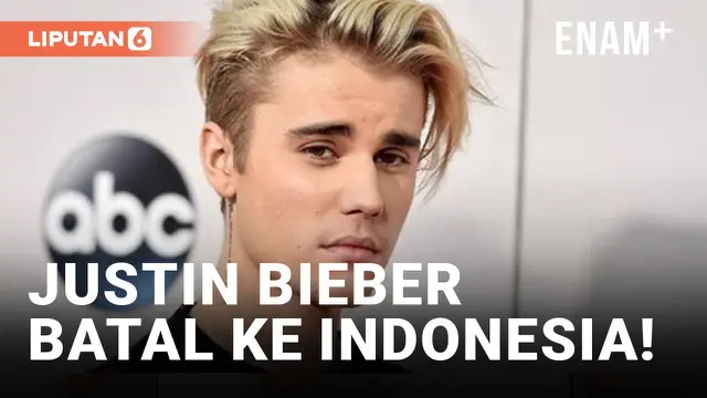 Justin Bieber Batalkan Konser di Indonesia