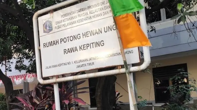 Rumah Potong Hewan Unggang (RPHU) Rawa Kepiting.