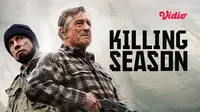 Killing Season berkisah tentang seorang mantan tawanan AS di Bosnia, Emil Kovac yang diperankan oleh John Travolta.