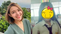 6 Foto Lawas Amanda Manopo saat Masa SMP, Curi Perhatian (sumber: Instagram.com/amandamanopo dan amaldamanupo.blogspot.com)