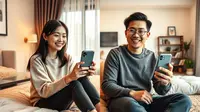 350 Caption LDR Singkat Lucu untuk Pasangan Jarak Jauh