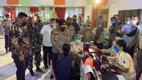 Wali Kota Medan, Bobby Nasution mengatakan, secara keseluruhan, vaksinasi Covid-19 sampai saat ini di Kota Medan telah mencapai 41,21 persen dari target 70 persen