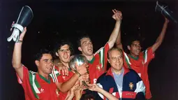 Portugal. Portugal menjadi negara terbanyak ketiga bersama Serbia yang berhasil mengoleksi trofi terbanyak di ajang Piala Dunia U-20 dengan 2 trofi, yaitu pada edisi 1989 dan 1991. Trofi terakhir pada 1991 diraih Portugal bersama pemain-pemain tenar yang kini telah pensiun, seperti Luis Figo, Rui Costa dan Abel Xavier. (FIFA)