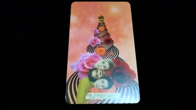 tarot 3 of Materials