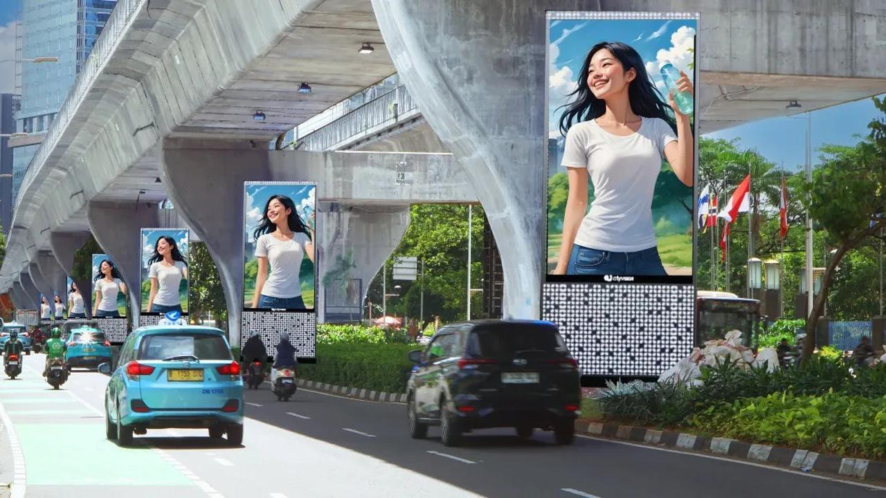 Gebrakan Baru City Vision, Bikin Koridor Sudirman-Kuningan Dihiasi Iconic Satrio Digital Network