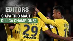 Berita video The Editors yang akan membahas trio yang akan tampil tajam pada Liga Champions musim 2017-2018.