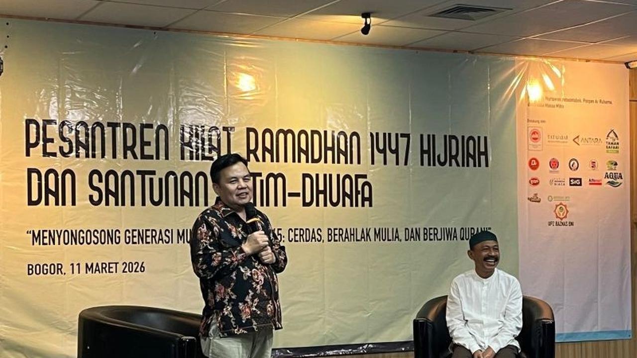 Dirut LKBN ANTARA Apresiasi Pesantren Kilat Ramadhan Bogor, Dorong Generasi Muda Berakhlak Mulia