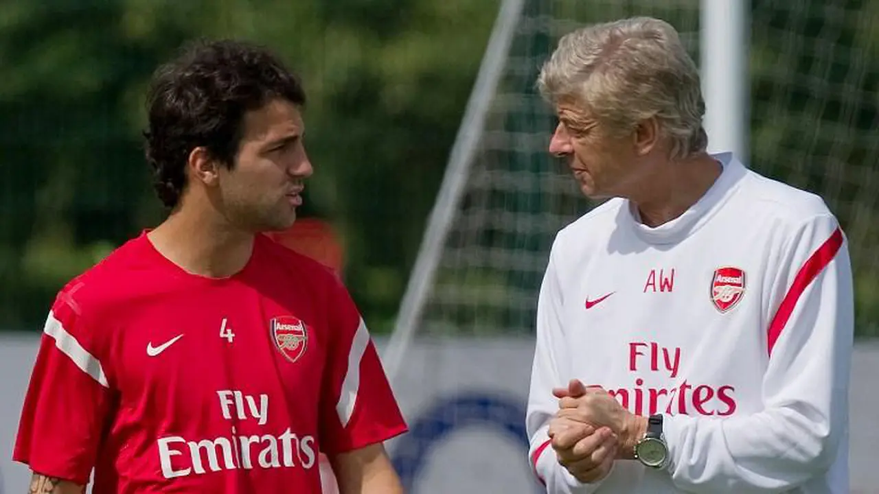 Arsene Wenger & Fabregas