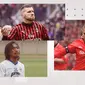 Ante Rebic, Hariono dan Eric Cantona. (Bola.com/Dody Iryawan)