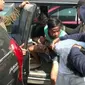 3 Pemuda pembunuh wartawati di Depok. (Liputan6.com/Atem Allaatif)