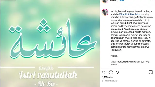 Unggahan Mr Bie