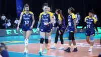 Foto: Jakarta Livin' Mandiri Sabet Kemenangan Perdana setelah Tumbangkan Medan Falcons di Proliga 2026