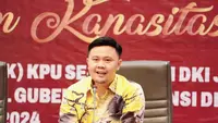 Ketua Divisi Data dan Informasi KPU DKI Jakarta, Fahmi Zikrillah menyampaikan bahwa kebutuhan pantarlih sebanyak 29.315 orang yang tersebar di 14.775 TPS se DKI Jakarta. (Istimewa)