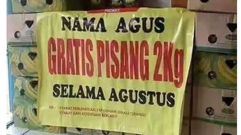 5 Bukti Nama Agus Banjir Rezeki di Bulan Agustus