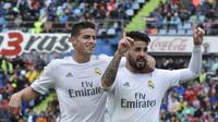 Real Madrid lebih memilih mempertahankan Isco Alarcon dibanding James Rodriguez. (AFP/Gerard Julien)
