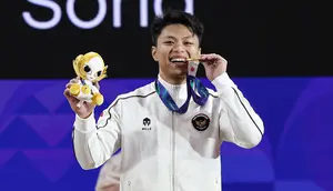 Sang Buah Hati Jadi Sumber Kekuatan Rahmat Erwin, Emas Asian Games 2026 Terasa Istimewa