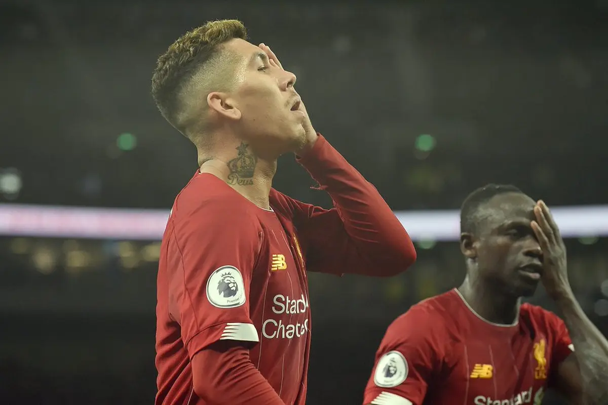 Roberto Firmino dan Sadio Mane (Liverpool)